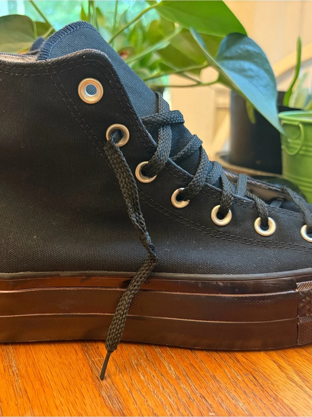 Converse Chuck Taylor All Star High Top Black Women Size 9 Canvas READ